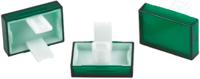 31-9035 EAO Green Rectangular Push Button Lens for Use with 31 Series