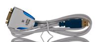 us232r-100-bulk FTDI Chip RS232 USB A Male to D-sub, 9 Pin Male Converter Cable