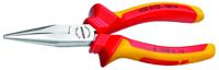 vde-8132-160-h Gedore VDE Long Nose Pliers, 160 mm Overall, Straight Tip, VDE/1000V, 50mm Jaw