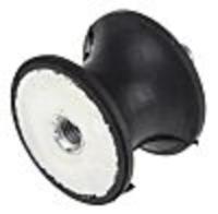 126-4921 RS PRO M8 Anti Vibration Mount, Female Buffer Foot with 26kg Compression Load