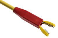 972308101 Hirschmann Test & Measurement Red Grabber Clip with Crocodile Jaws, 20A, 1kV, 4mm Socket