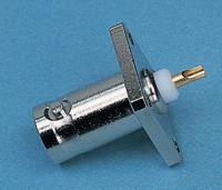 j01001a0613 Telegartner, Jack Flange Mount BNC Connector, 50Ω, Solder Termination, Straight Body