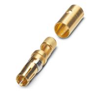 1655580 Phoenix Contact, VS-ST-KX-50-RG58 Series, Female Solder Cup D-Sub Connector Coaxial Contact, Gold Plated, 18 AWG