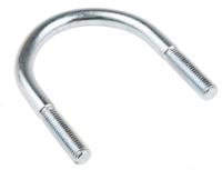 829-974 M12 75mm Bright Zinc Plated Steel Round U-Bolt