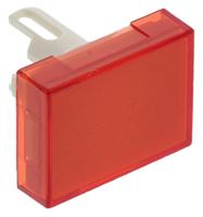 a3cj-500r Omron Red Rectangular Push Button Lens