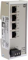 24020040010 HARTING DIN Rail Mount Industrial Ethernet Switch, 4 RJ45 Ports, 10/100Mbit/s Transmission, 28/48V dc
