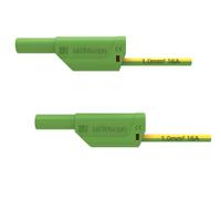 rs-vsfk-8500-1-50-gnge Schutzinger Test lead, 16A, 1kV, Green/Yellow, 50cm Lead Length
