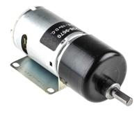 238-9670 RS PRO Brushed Geared DC Geared Motor, 19.8 W, 12 V dc, 59 Ncm, 84 rpm, 6mm Shaft Diameter