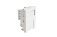 htc-c6u-6c50wh HellermannTyton Connectivity HTC, Cat6 Module, UTP Shielding