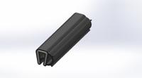 619-1556 RS PRO Black EPDM Edge Protection, 20m
