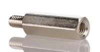 806-6682 RS PRO Standoff, M6 x M6 Thread, 40mm Body, Steel, Male/Female, 10mm Stud