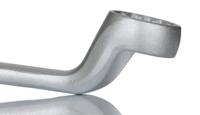 2-19x24 Gedore 2 Series Offset Ring Spanner, 19mm, Metric, Double Ended, 305 mm Overall