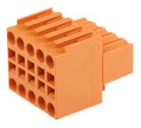 1727580000 Weidmuller, 3.5mm Pitch, B2L 3.50, 10 Way, , Pluggable Terminal Block, Plug, Cable Mount, Tension Clamp Termination,