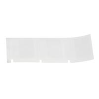 m4-49-427 Brady B-427 on Black on White, Transparent Label, 25.40 mm Width, 25.40mm Label Width