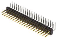 90122-0780 Molex C-Grid III Series Right Angle Through Hole Pin Header, 40 Contact(s), 2.54 mm Pitch, 2 Row, Unshrouded