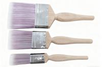 287-8127 RS PRO 25 mm, 50 mm, 76 mm Synthetic Paint Brush Set with Flat Bristles