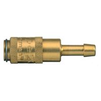 20katf04mpn Legris Nickel Plated Brass Female, Male Pneumatic Quick Connect Coupling, 10mm Hose Barb