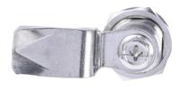192-9648 RS PRO Stainless Steel Cabinet Lock, 32mm Panel-to-Tongue