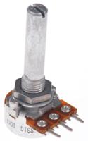 rk1631110tv9 Alps Alpine RK163 10kΩ Rotary Carbon Film Potentiometer, Panel Mount (Through Hole), RK1631110TV9