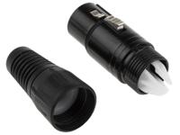 455-126 RS PRO Cable Mount XLR Connector, Female, 250 V ac, 3 Way, Silver Plating
