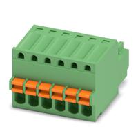 1881367 Phoenix Contact, 2.5mm Pitch, FK-MC 0.5/ 6-ST-2.5, 6 Way, , Pluggable Terminal Block, Plug, Cable Mount, Spring Cage