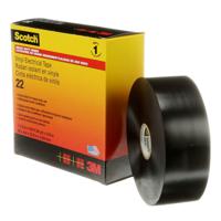 7000031345 3M Scotch Vinyl Electrical Tape 22 Black PVC Electrical Tape, 38mm x 32.9mm