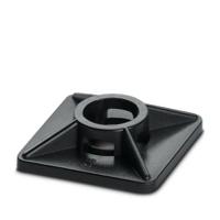 3240709 Phoenix Contact Self Adhesive Black Cable Tie Mount 27 mm x 27mm, 6mm Max. Cable Tie Width