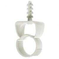 800027 nVent CADDY White Polypropylene Flexible plastic clip