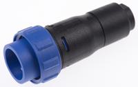 px041010p6065 Bulgin Circular Connector, 10 Contacts, Cable, Miniature Connector, Plug, Male, IP68, Buccaneer 400 Series