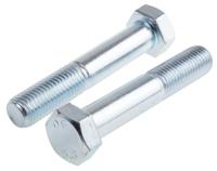 917-3261 RS PRO Bright Zinc Plated Steel, Hex Bolt, M14 x 90mm
