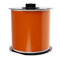 b30c-4000-7569-or Brady B-7569 Vinyl Orange Label Roll, 101mm Width, 1 Roll Qty