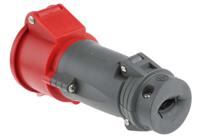0-522-84 Legrand IP44 Red 3P + N + E Industrial Power Connector Adapter Socket, Rated At 16A, 400 V