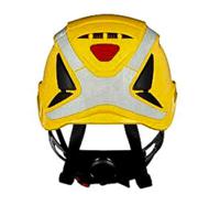 x5002v-ce 3M SecureFit™ Yellow Safety Helmet with Chin Strap, AdjustableVentilated