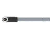 t41512c9l25-020 TE Connectivity Male 5 way Threaded to Unterminated Unterminated Sensor Actuator Cable, 2 m