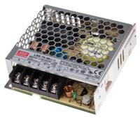 lrs-75-48 MEAN WELL Switching Power Supply, LRS-75-48, 48V dc, 1.6A, 76.8W, 1 Output, 120 → 373 V dc, 85 → 264 V ac