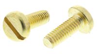 483-1662 RS PRO Slot M6 Pan Brass Machine Screws DIN 85 x 16.0mm
