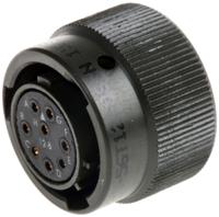 62gb-56t12-08sn Amphenol Limited, 62GB 8 Way Cable Mount MIL Spec Circular Connector PlugOlive, Socket Contacts,Shell Size 12, Bayonet