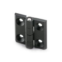 428611 Elesa Zinc Alloy Butt Hinge with a Loose Pin Pin, Screw Fixing, 50mm x 50mm x 11.5mm