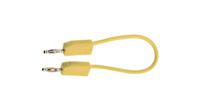 280115-04524 Staubli Test lead, 10A, 30 → 60V, Yellow, 45cm Lead Length
