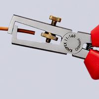 11-05-160 Knipex Wire Stripper, 10 mm² Min, 0.1 mm² Max, 160 mm Overall