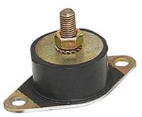 53924355 Paulstra Hutchinson Circular M12 Anti Vibration Mount, Male Buffer Foot with 250daN Compression Load