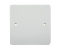 k3827-whi MK Electric White 1 Gang Blanking Plate