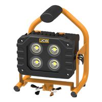 jcb-plt40-222v JCB Rechargeable LED Work Light, 4000 lumens, 100-240 V, IP65