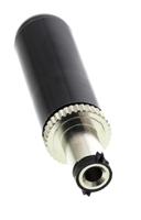 760bk Switchcraft DC Plug Rated At 5.0A, Cable Mount, length 37mm, Nickel
