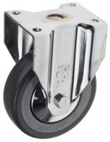 712-4853 RS PRO Fixed Castor Wheel, 50kg Capacity, 80mm Wheel