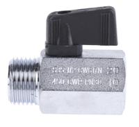 486-356 RS PRO Chrome Plated Brass Hydraulic Ball Valve G 1/2