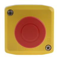xalk198 Schneider Electric Harmony, Yellow, Pull to Reset 40mm Mushroom Head Emergency Button