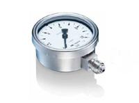 mex2-d50b19 Bourdon NPT 1/4 Analogue Pressure Gauge 4bar Bottom Entry 68mm Outside Diameter