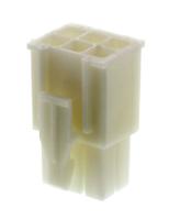 172168-1 TE Connectivity, Mini-Universal MATE-N-LOK Male Connector Housing, 4.2mm Pitch, 6 Way, 2 Row