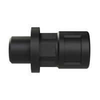 bvnv-m12m PMA Flexible Fitting, Conduit Fitting, 7mm Nominal Size, M12, Polyamide 6, Black